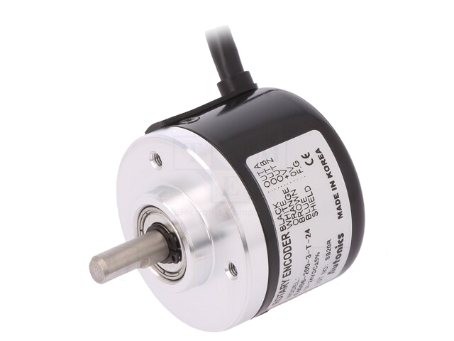 Encoder: incrementeel; Uvoed: 12÷24VDC; 200pulsen/omwenteling Encoder: incrementeel; Uvoed: 12÷24VDC; 200pulsen/omwenteling
